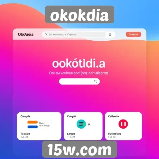 Plataforma okokdia se destaca por sua interface amigável